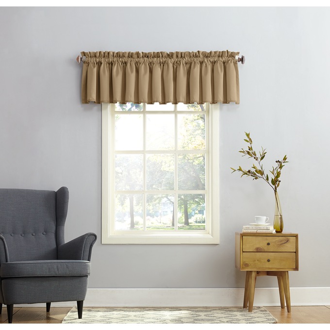 Madison Room-Darkening Light-Filtering Valance, , large