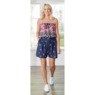 Border Print Romper, , large