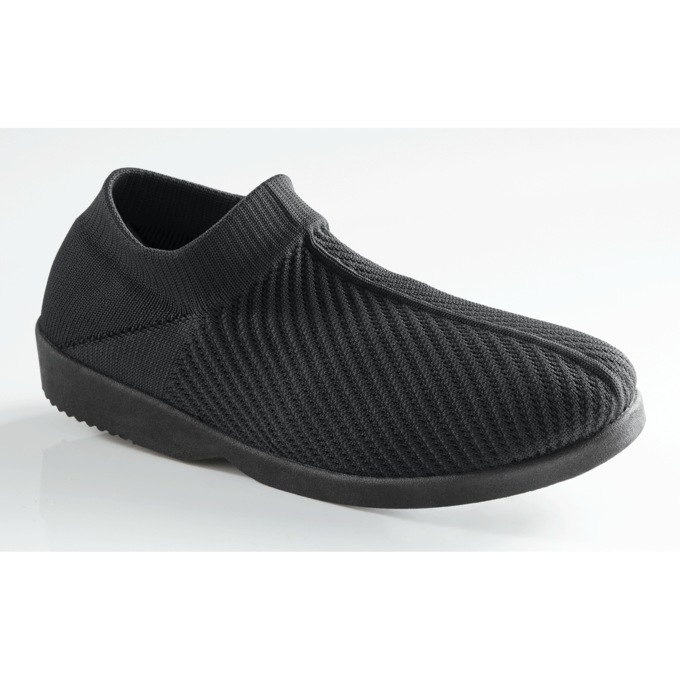 Stretch Woven Comfort Slipper, , large