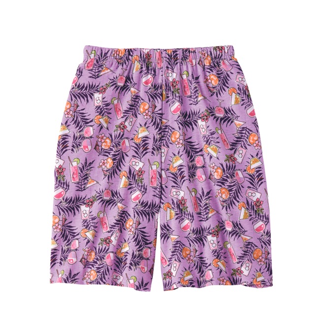 Novelty Shorty PJ Set, Drinks, large