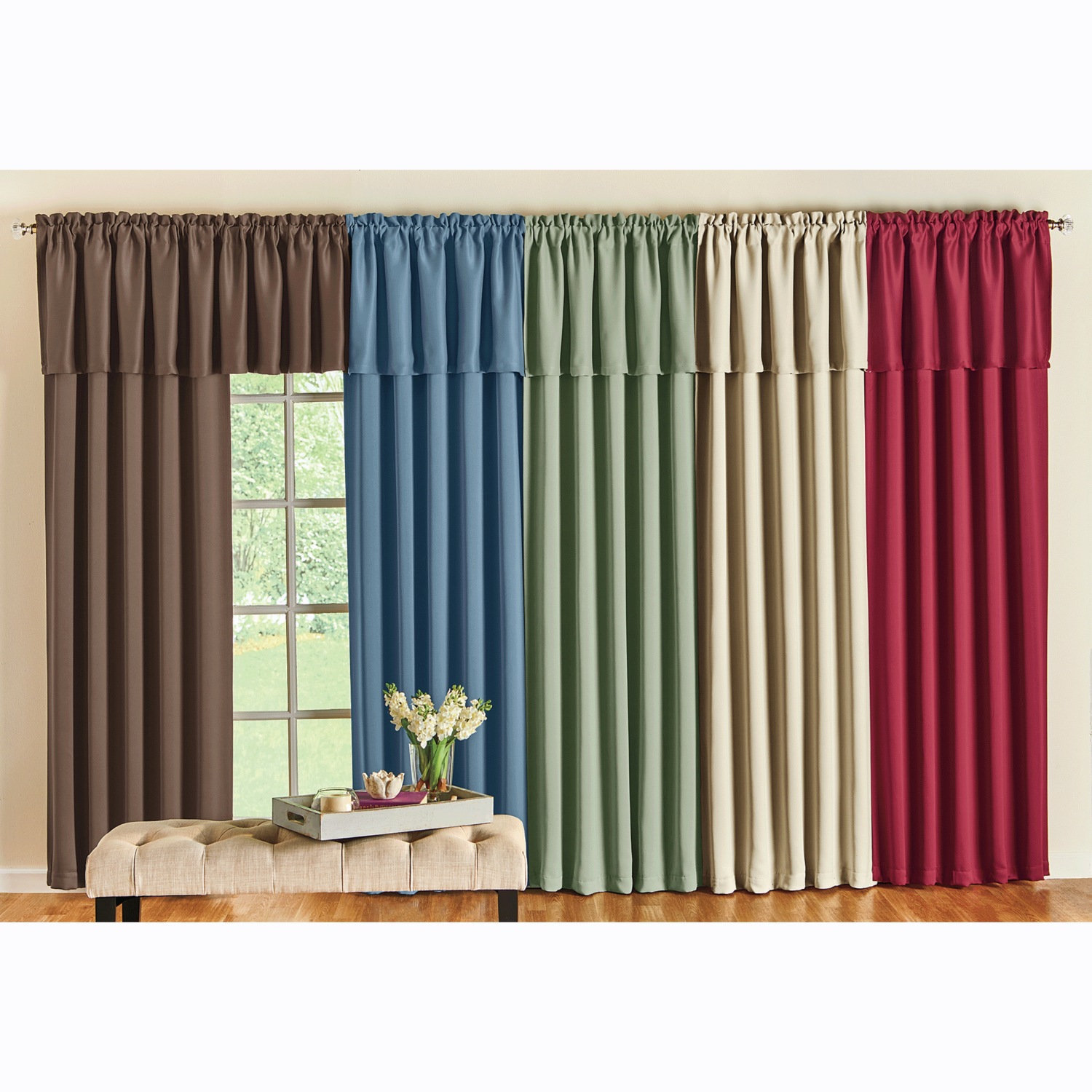 Stylish Blackout Drapes Solid Colors Carol Wright