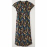 Knit Gown With Embroidery, Black Print, large