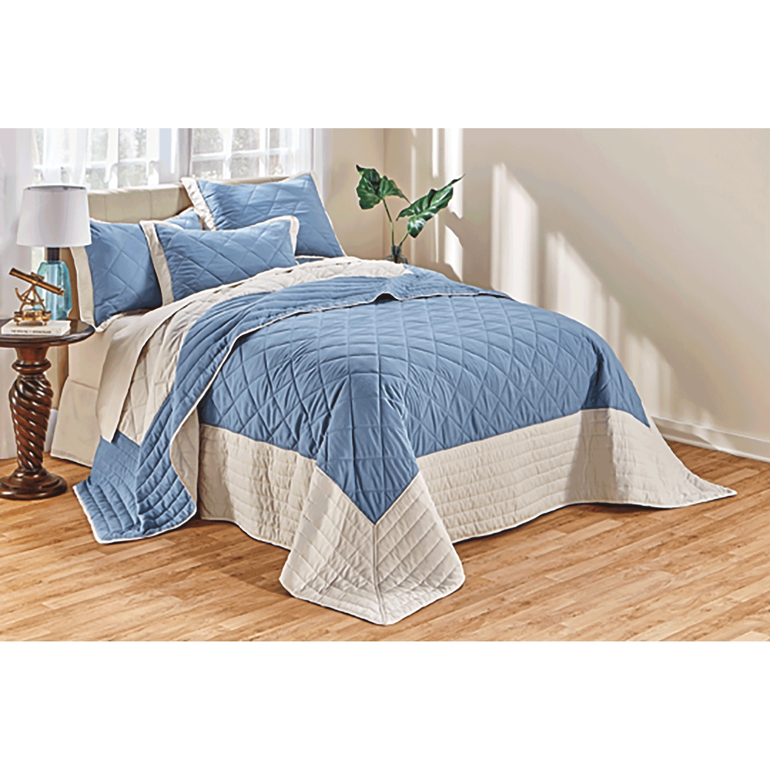 Jenna Reversible Bedspread Carol Wright