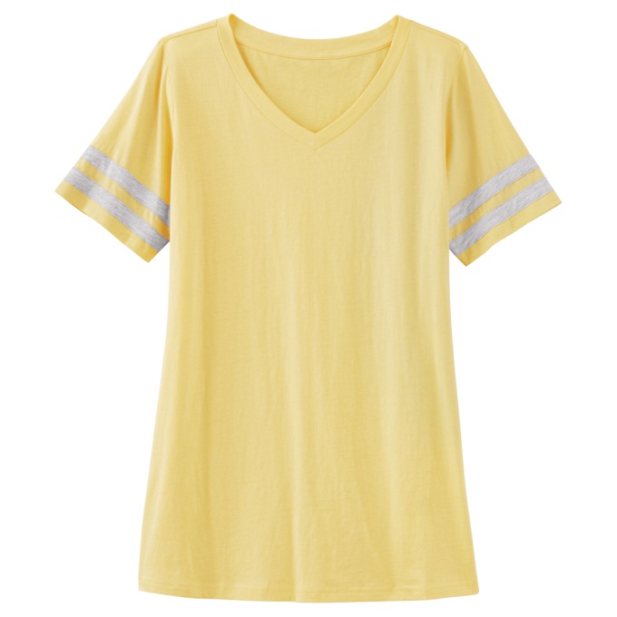 Sporty V-Neck Tunic, , large