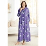 Ribbed Fleece Robe, , large