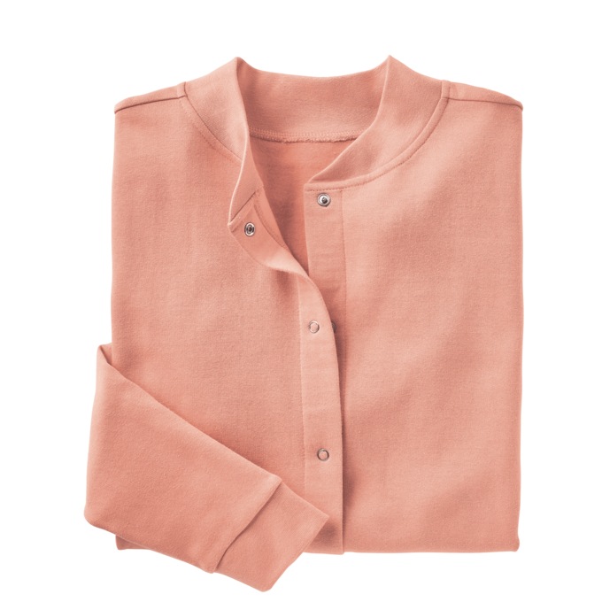 Snap-Front Cardigan, , large
