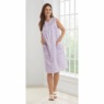 Zip-Front Seersucker Duster, , large