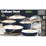 Gotham Steel Hammered Ceramic 10-piece Cookware Set, , large