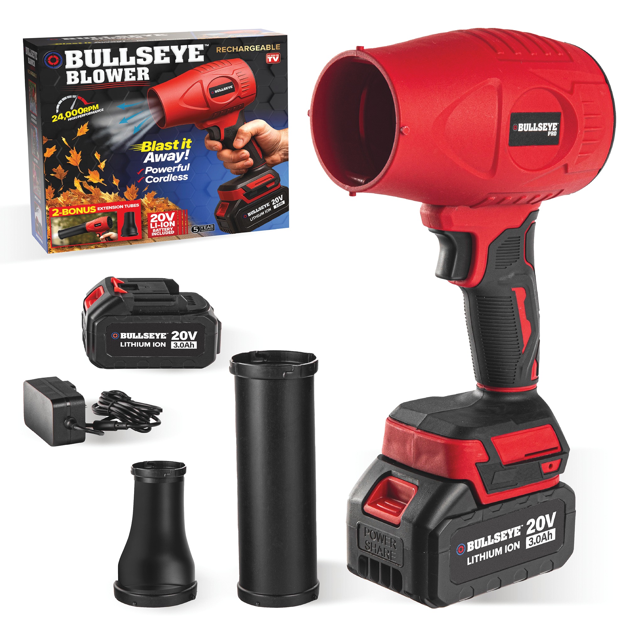Bullseye Rechargeable Blower, , large