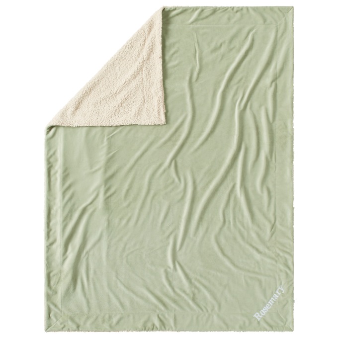 Plush Sherpa Throw, , large