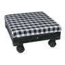 Buffalo Plaid Footrest, , large