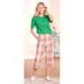 Plaid Capris, , large