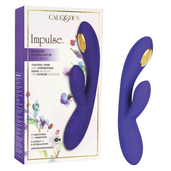 Impulse Intimate E-Stimulator Dual Wand By Calexotics, , large