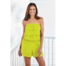 Terry Ruffle Romper, , large