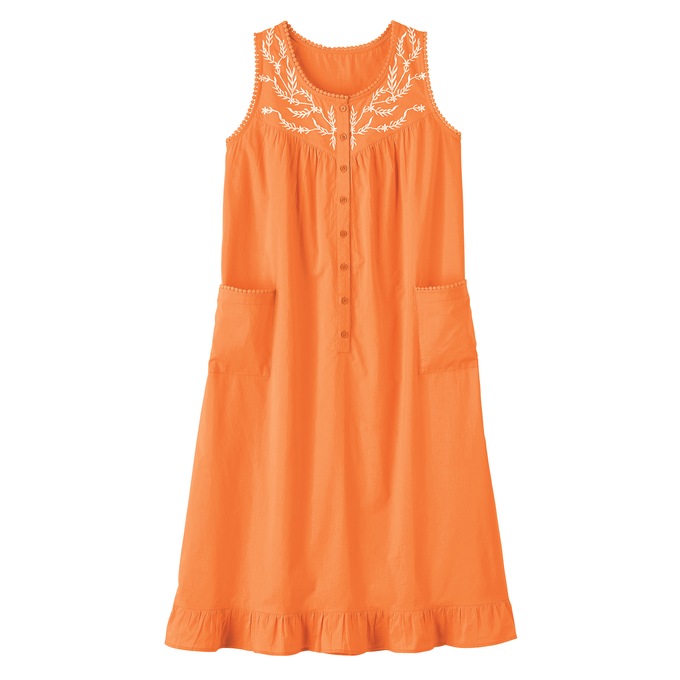 Sleeveless Nightgown, , large