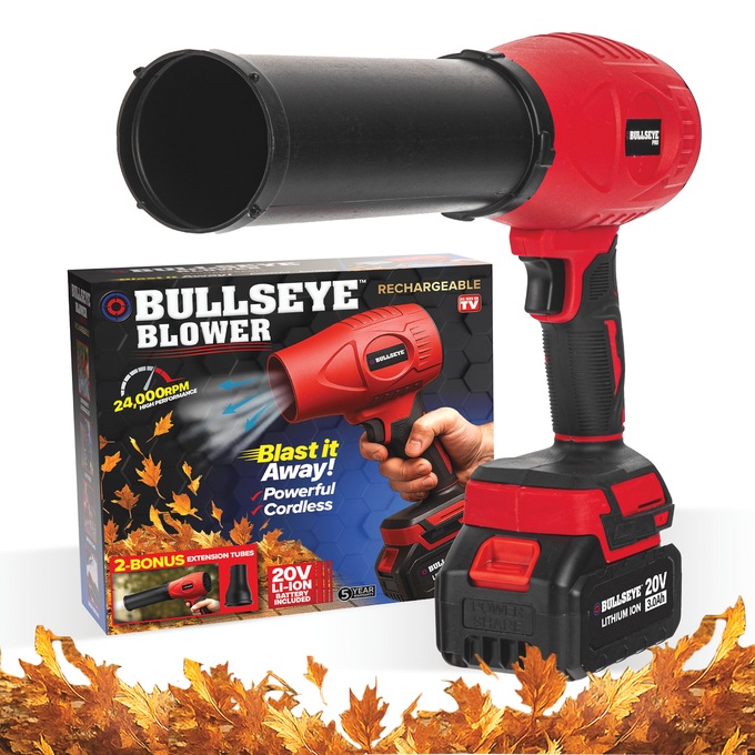 Bullseye Rechargeable Blower, Red, large