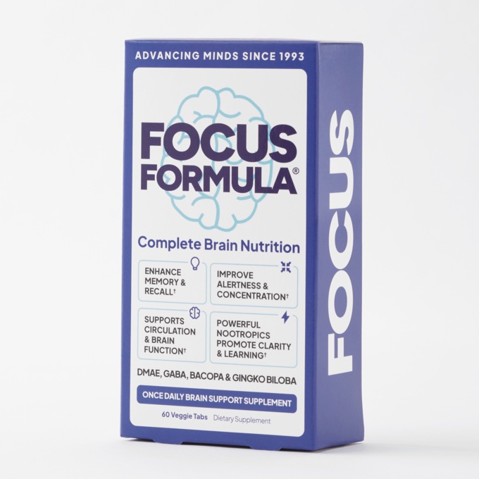 Focus Formula Brain Health Supplement, , large
