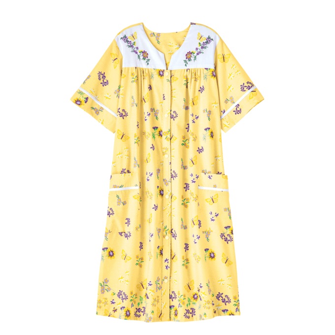 Duster With Embroidered Yoke, , large