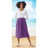 Crinkle Cotton Skirt, , large