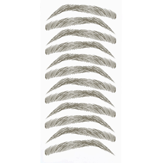 My Brows™ 12-Pair, Medium Brown, large