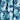 Easy-Care Button-Front Cobbler Apron, Blue Daisies, swatch