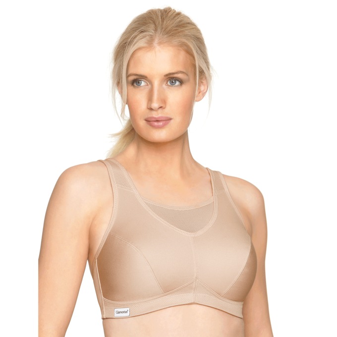 Glamorise® No Bounce Cami Bra, Café, large