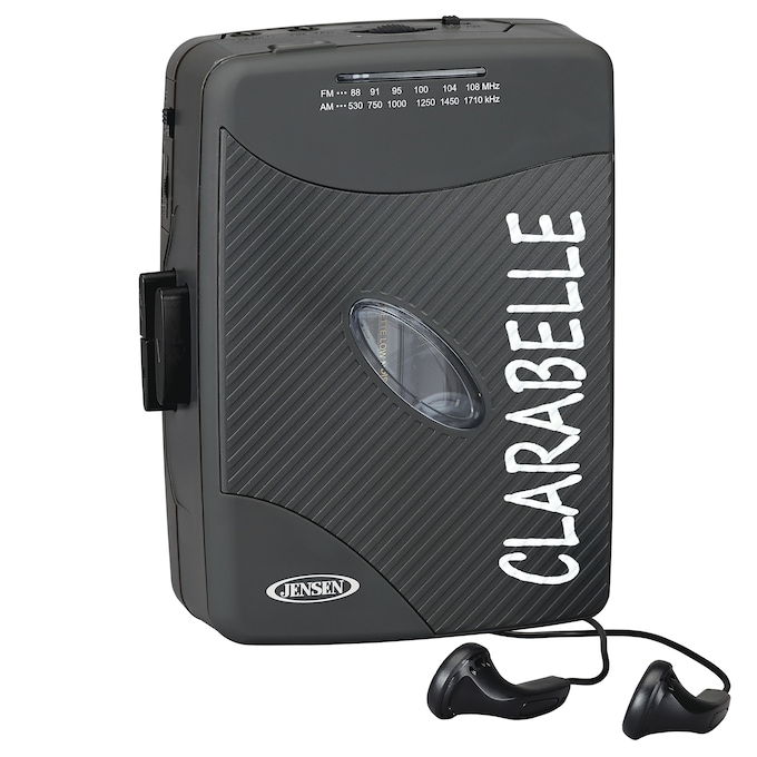Jensen Audio Stereo Cassette Player with AM/FM Radio, Black, large