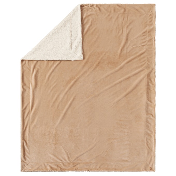 Plush Sherpa Throw, , large