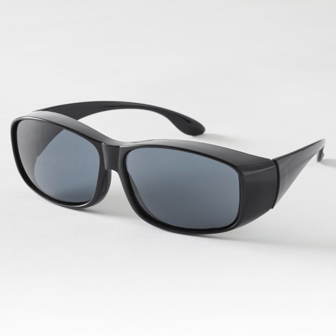 Fit-Over Sunglasses, Black, large