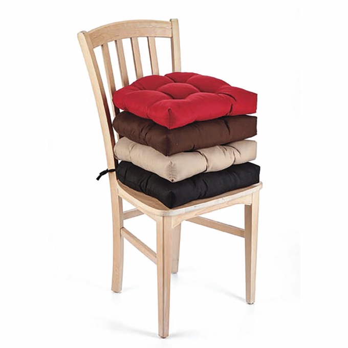 Seat Cushion, Black, large