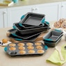 Chef Tested 8-Piece Bakeware Set with Silicone Handles, , large
