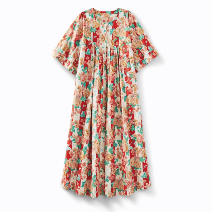 Long, Zip-Front Caftan, , large