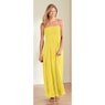 Smocked Strapless Dress, , large