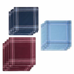 Set of 12 Men&#39;s Handkerchiefs, , large