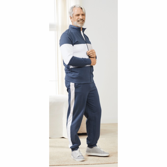 Men's Colorblock Jogger Set, , large