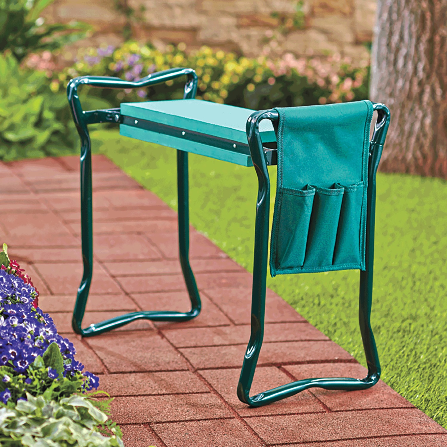2-in-1 Cushioned Garden Kneeler and Seat | Carol Wright