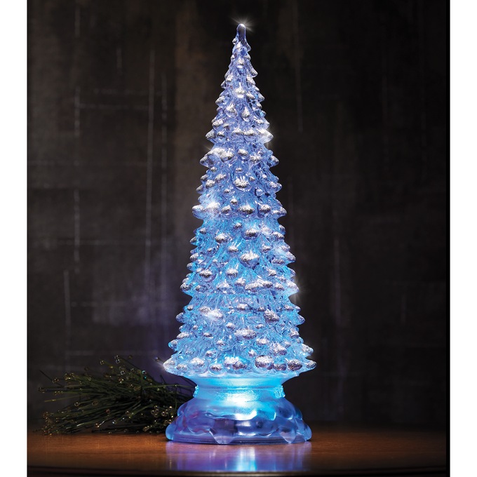 Twinkling LED Tabletop Tree, , large