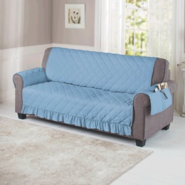 Ruffled Furniture Cover, , large