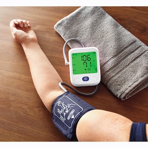 Talking Color-Coded Arm Blood Pressure Monitor, , large