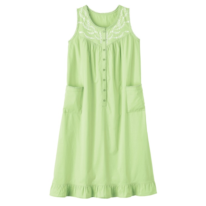 Sleeveless Nightgown, , large