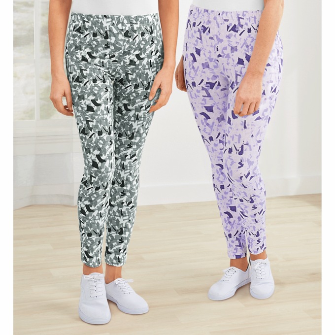 2-Pack Leggings by Easy Essentials, , large
