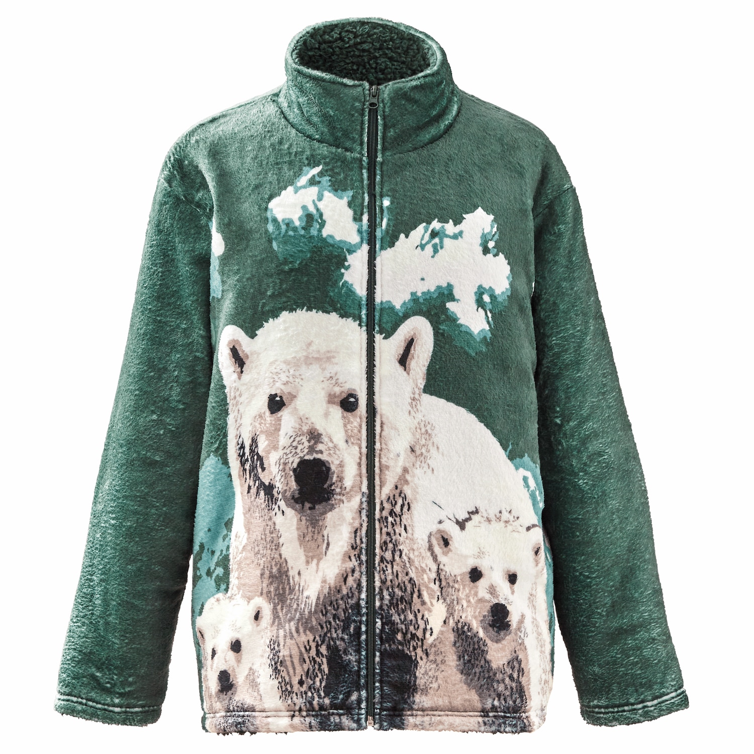 Sherpa Print Jacket Carol Wright