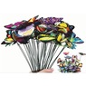 Set of 25 Luminous Butterfly Stakes, , large