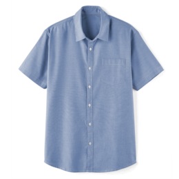 Men&#39;s Short-Sleeve Button-Up Shirt, , large
