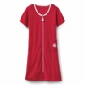 Terry Zip-Front Dress, , large