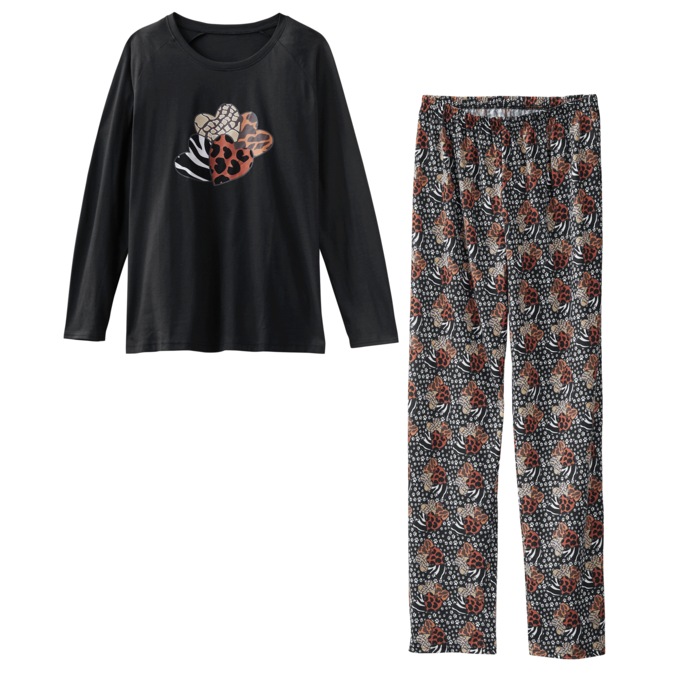 Novelty Sleepwear Set, Mix Animal, large