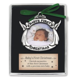 Baby&#39;s 1st Christmas Photo Ornament, , large