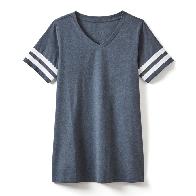 Sporty V-Neck Tunic, , large