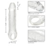 Performance Maxx Clear Extension 7.5&rdquo; by Calexotics, , large
