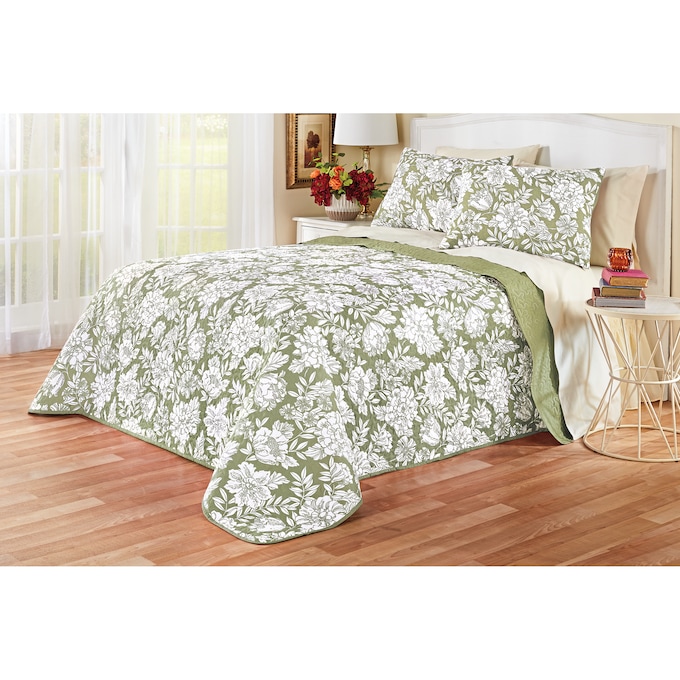 Cheryl Reversible Bedspread Set, , large